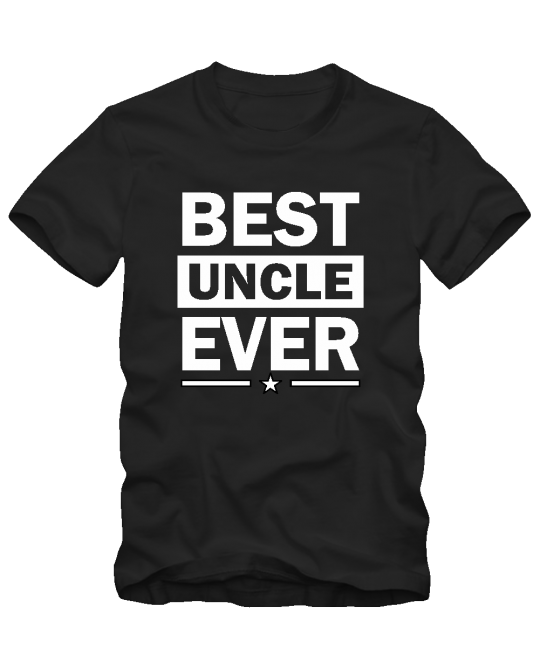 Marškinėliai Best uncle ever